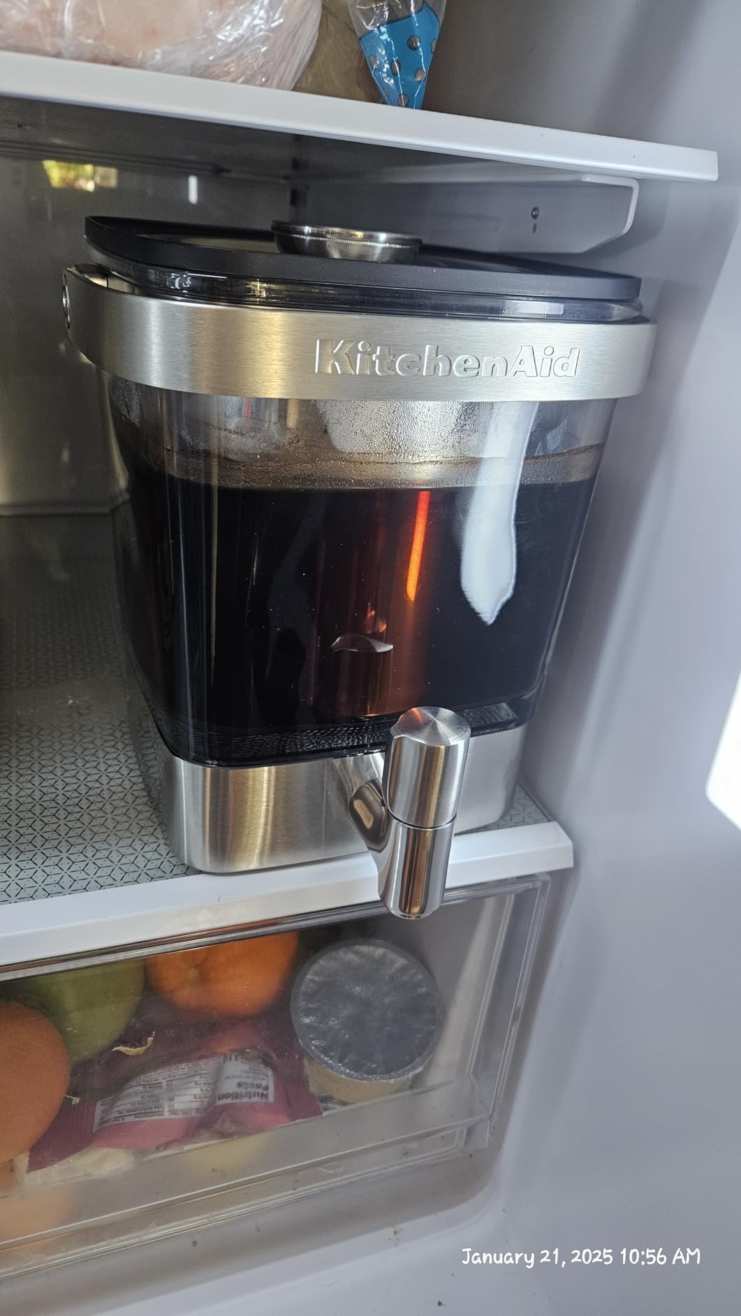 KitchenAid 38 oz Cold Brew Coffee Maker, KCM5912 | Built-in Tap for Easy Dispensing, Brews Concentrate for Iced Coffee, Reusable Stainless Steeper customer photo 1
