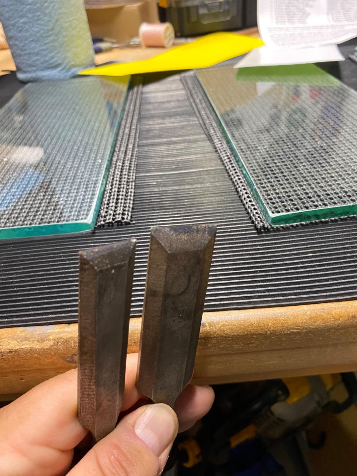 KAKURI Honing Guide Sharpening Jig for Chisels and Planes Blades, Japanese Sharpening Guide for Woodworking Tools, Made in JAPAN customer photo 1