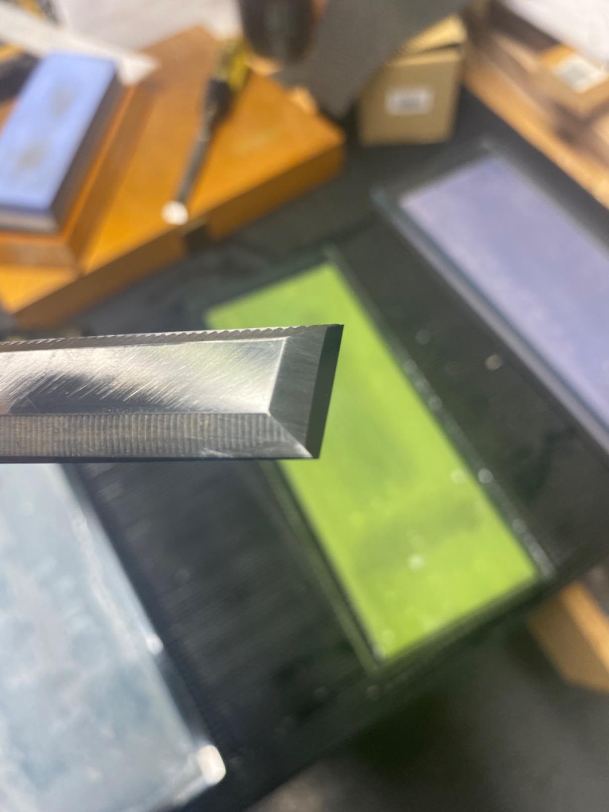 KAKURI Honing Guide Sharpening Jig for Chisels and Planes Blades, Japanese Sharpening Guide for Woodworking Tools, Made in JAPAN customer photo 2