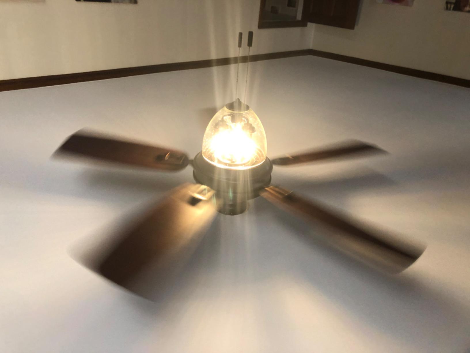 Honeywell Ceiling Fans Glencrest, 52 Inch Indoor Outdoor LED Ceiling Fan with Light, Pull Chain, Dual Mounting Options, ETL Damp Rated, Dual Finish Blades, Reversible Motor - 50615-01 (Bronze) customer photo 1