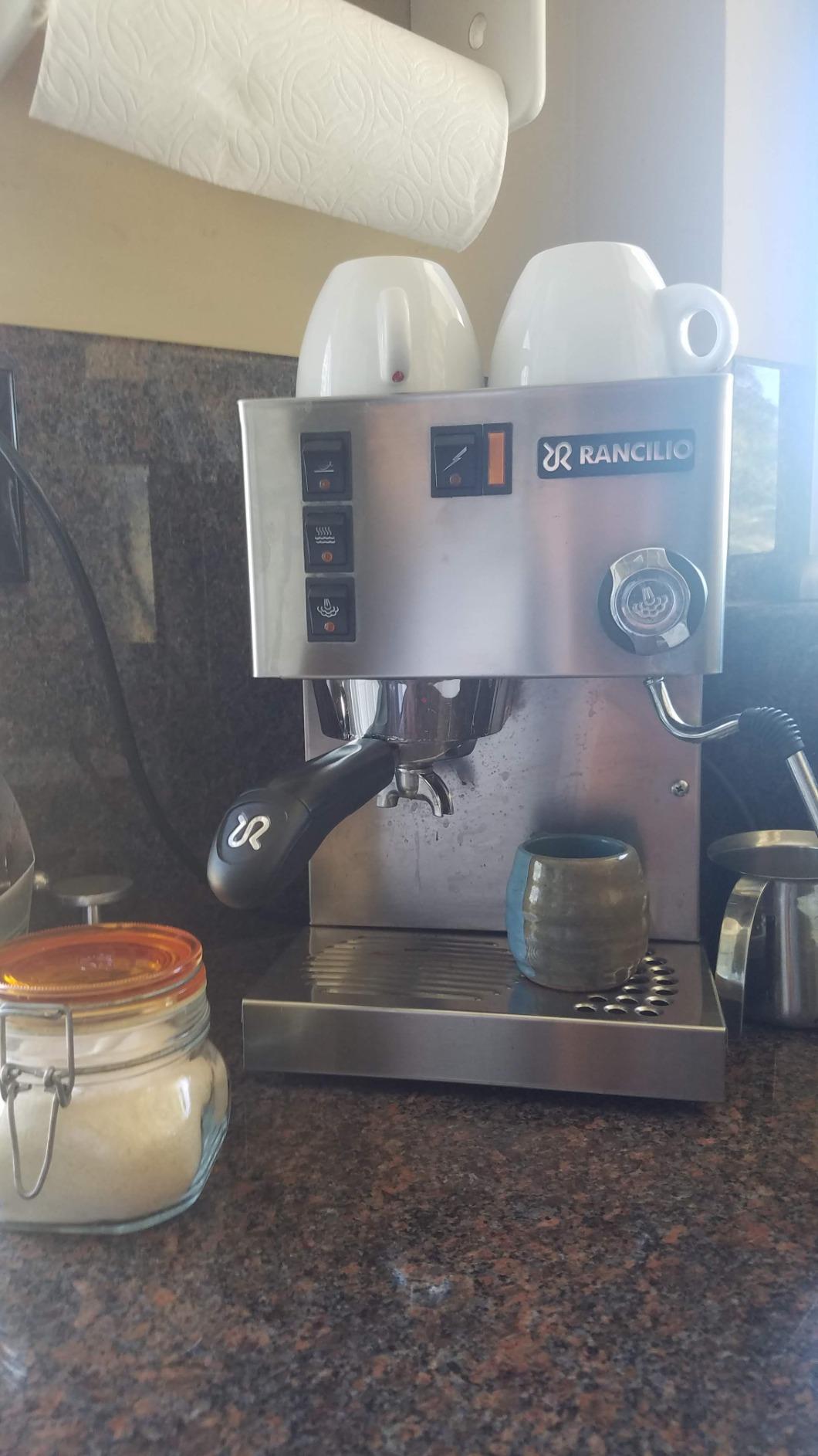 Rancilio Silvia M V5 Espresso Machine - Stainless Steel (Black) customer photo 1