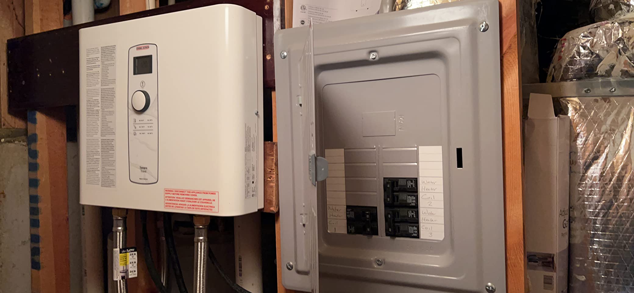 Stiebel Eltron Tempra 36 Trend Electric Tankless Water Heater, 36kW, 240V | Made in Germany; 3x50A breakers, 150A draw; On-demand hot water; Eco design; Energy+cost savings up to 34% in whole-home use customer photo 1