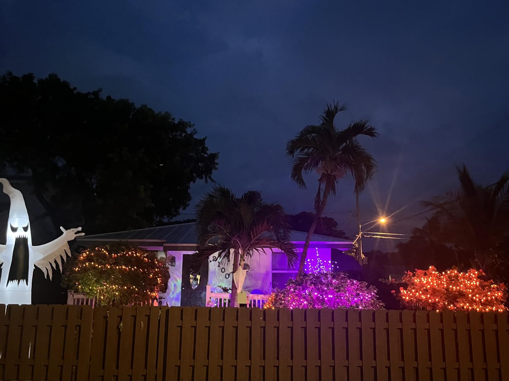 Joiedomi 12 FT Halloween Inflatables Outdoor Decorations, Scary Ghost Halloween Decor, Inflatable Ghost Blow Ups for Yard with LEDs for Outside Yard Decorations customer photo 2