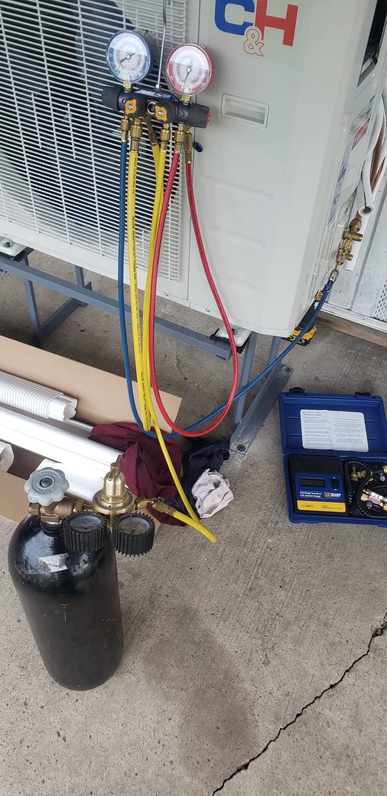Cooper & Hunter 24,000 BTU 230V Hyper Heat Mini Split, 22.3 SEER2 | Works at -22°F, Smart Kit, 16FT Installation Kit, Cold Climate Cooling & Heating, 2 Ton, Ductless customer photo 1