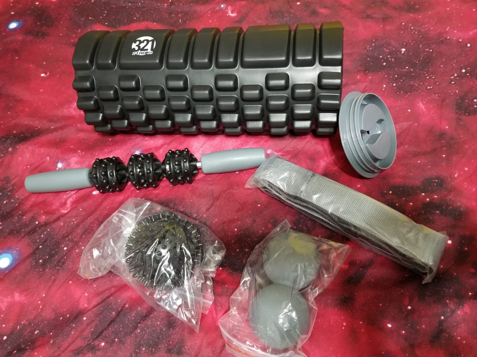 321 STRONG 5-in-1 Massage Set, Complete Mobility Kit for Workout Recovery customer photo 2