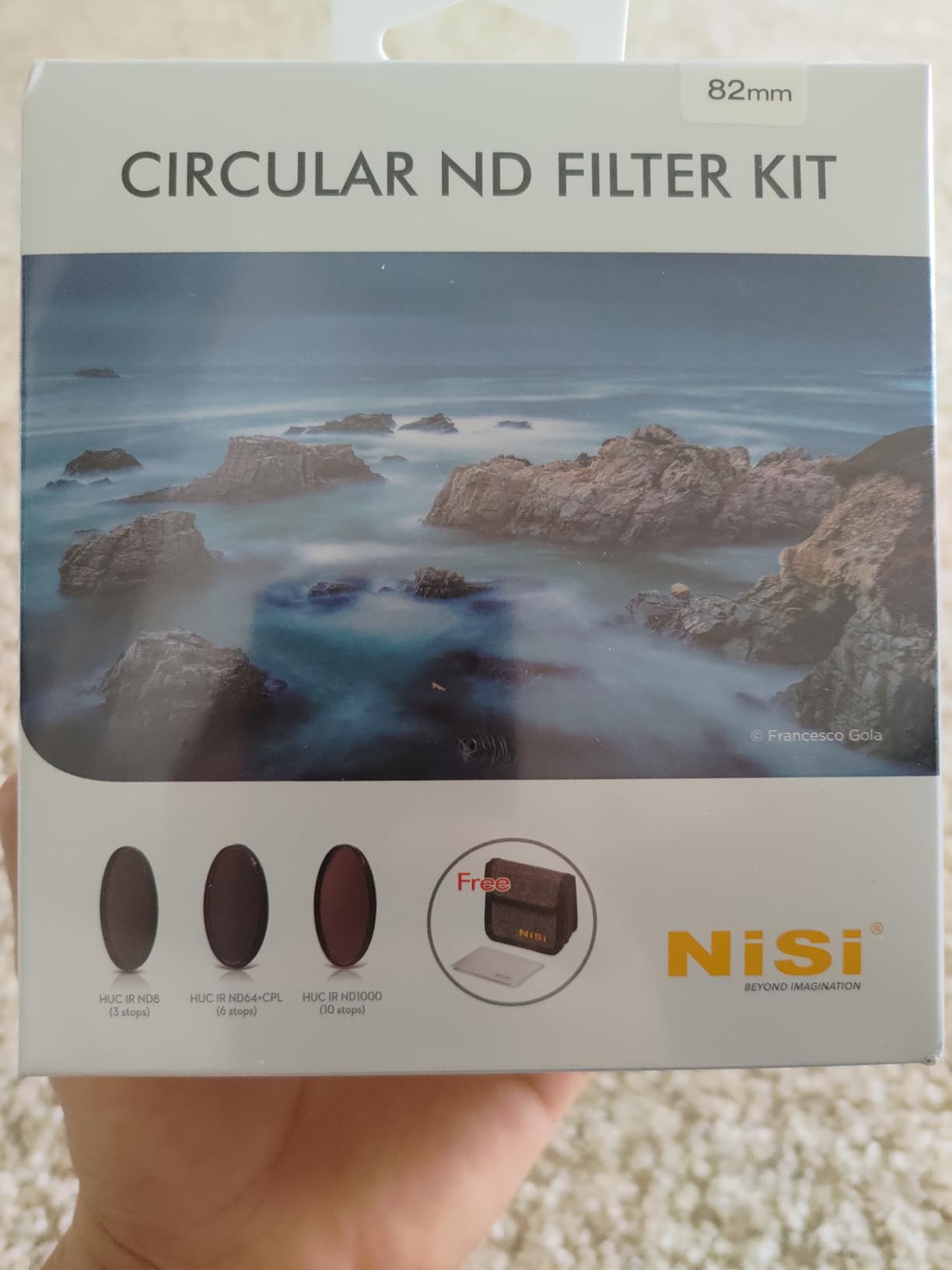 NiSi 77mm Circular ND Filter Kit (ND8, ND64, CPL ND1000) customer photo 1