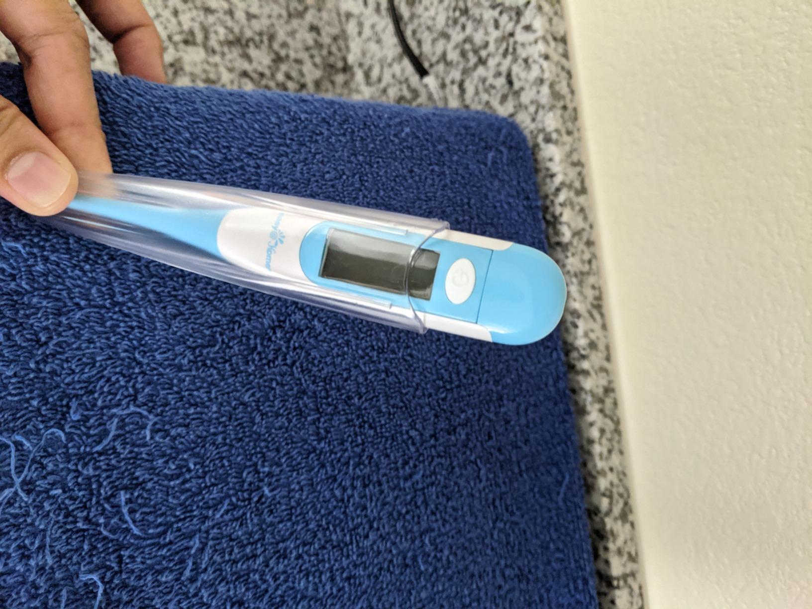 easy@Home Digital Basal Body Thermometer for Adults - Fertility Tracker | Precise 1/100th Degree Thermometer. Flexible Tip, Backlit LCD & 30 Memory. Auto Scan Premom App for Women customer photo 2