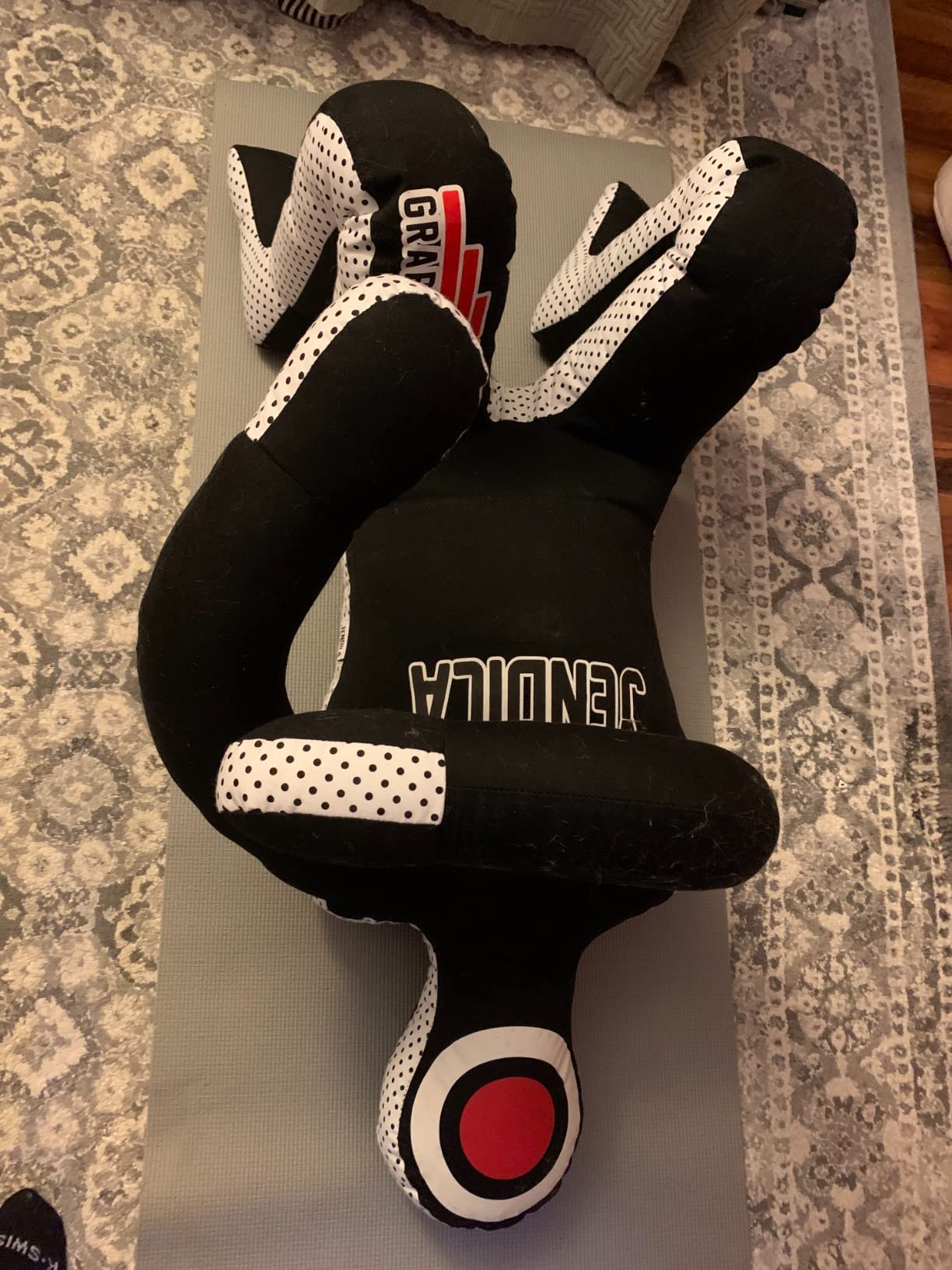 Grappling Dummy MMA Jiu Jitsu - Grappling Wrestling Dummy - Made from Durable Canvas Fabrics - MMA Dummy for Multiple Drills UNFILLED customer photo 2