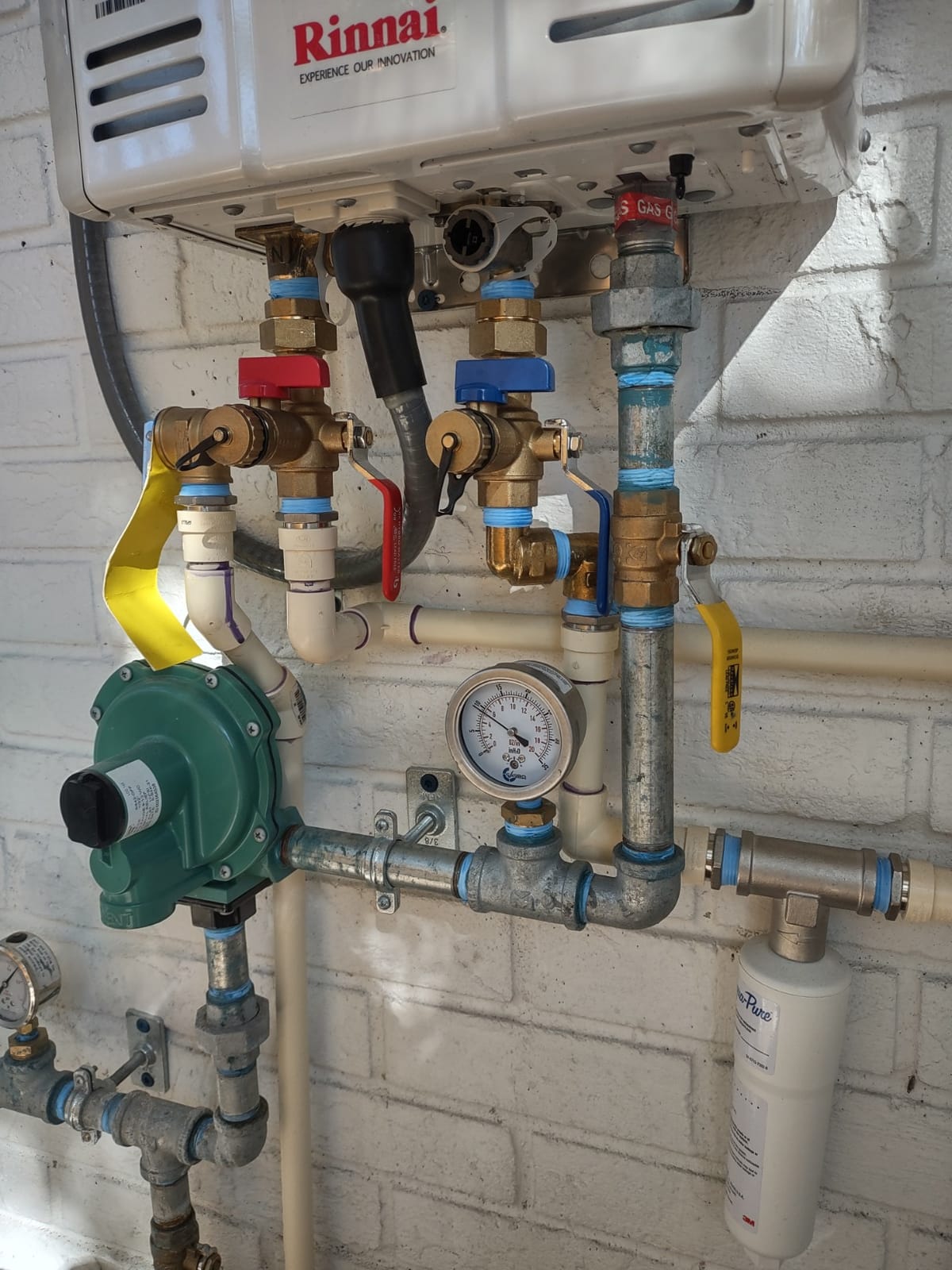 Rinnai V53DeP Propane Tankless Water Heater | 5.3 GPM, Compact Outdoor Install, Endless Hot Water, Energy Efficient, Space-Saving Design, Save Space customer photo 1