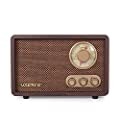 LoopTone FM AM Radio Retro Wood Radio with Bluetooth Play Mp3 and Antenna Built in Speaker for Kitchen Living Room Coffee customer photo 1