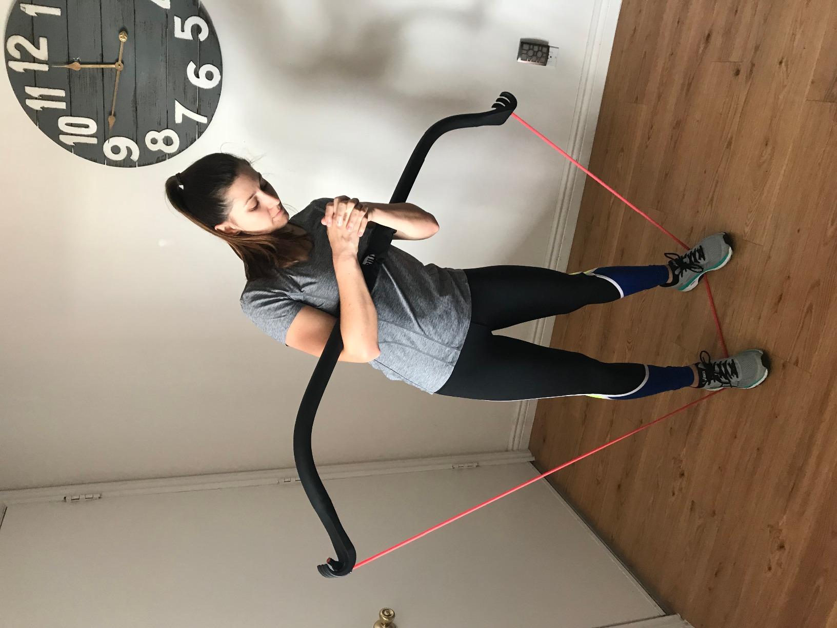 Gorilla Bow Original All-in-One Portable Home Gym System, Professional-Grade Resistance Band Bar for Strength Training, HIIT & Full Body Workouts, Resistance training system for Home, Travel & Outdoor customer photo 1