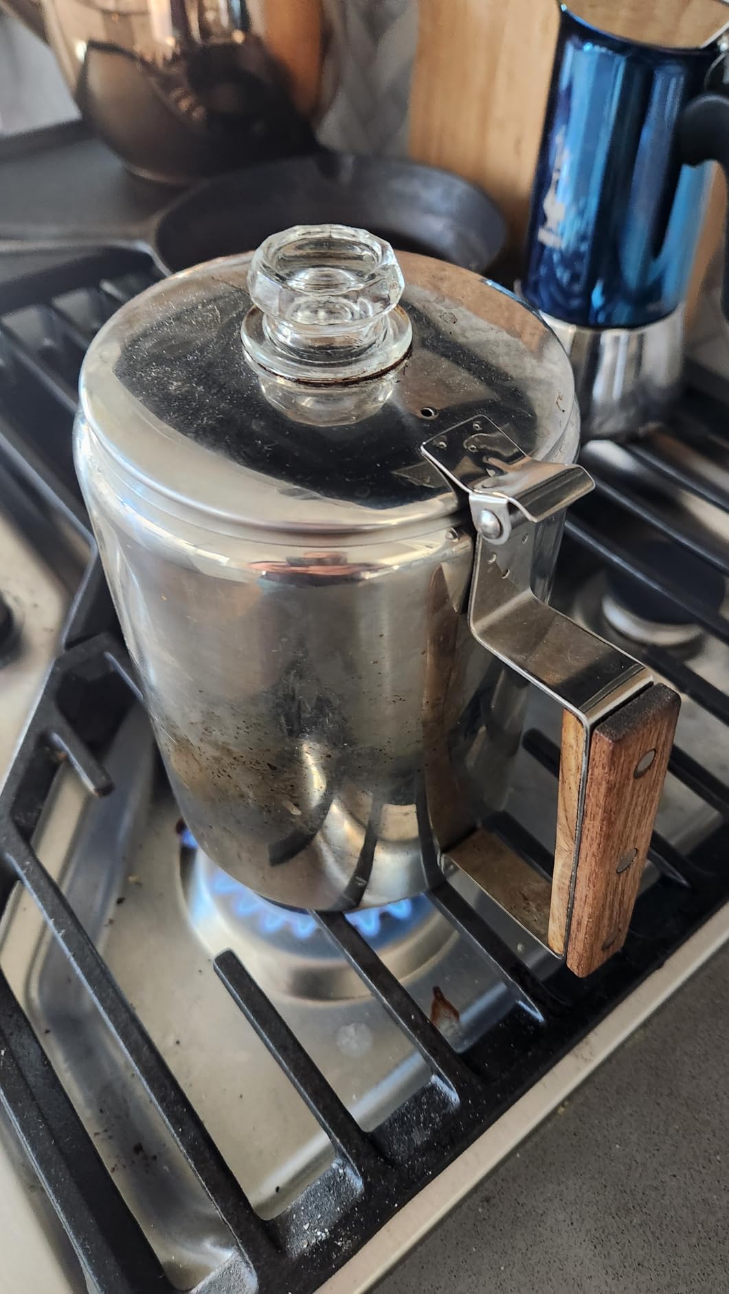 COLETTI Bozeman Percolator Coffee Pot - NO Aluminum or Plastic [12 cup] customer photo 1