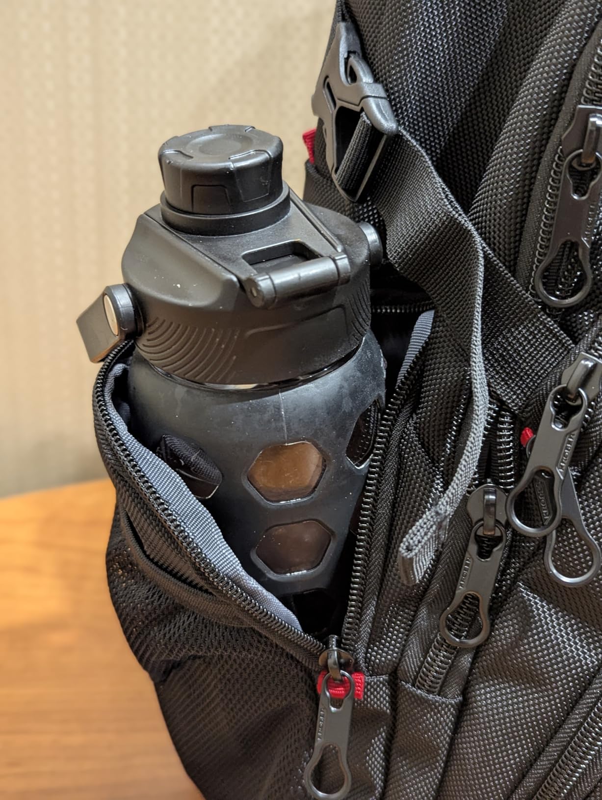 KROSER Travel Laptop Backpack 17.3 Inch XL Computer Backpack with Hard Shell Saferoom RFID Pockets Water-Repellent Business College Daypack Stylish Bag for Men/Women-Black customer photo 1