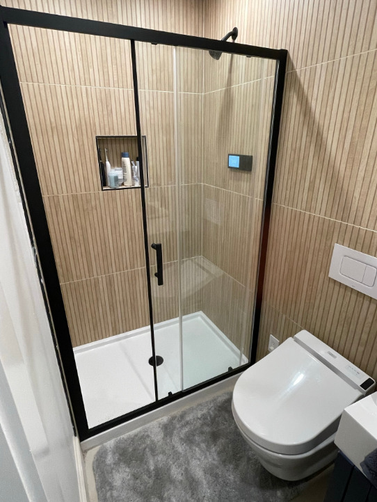 Moen Matte Black Smart Shower 4-Outlet Digital Water Controller for Thermostatic Shower Valve, TS3304BL customer photo 1