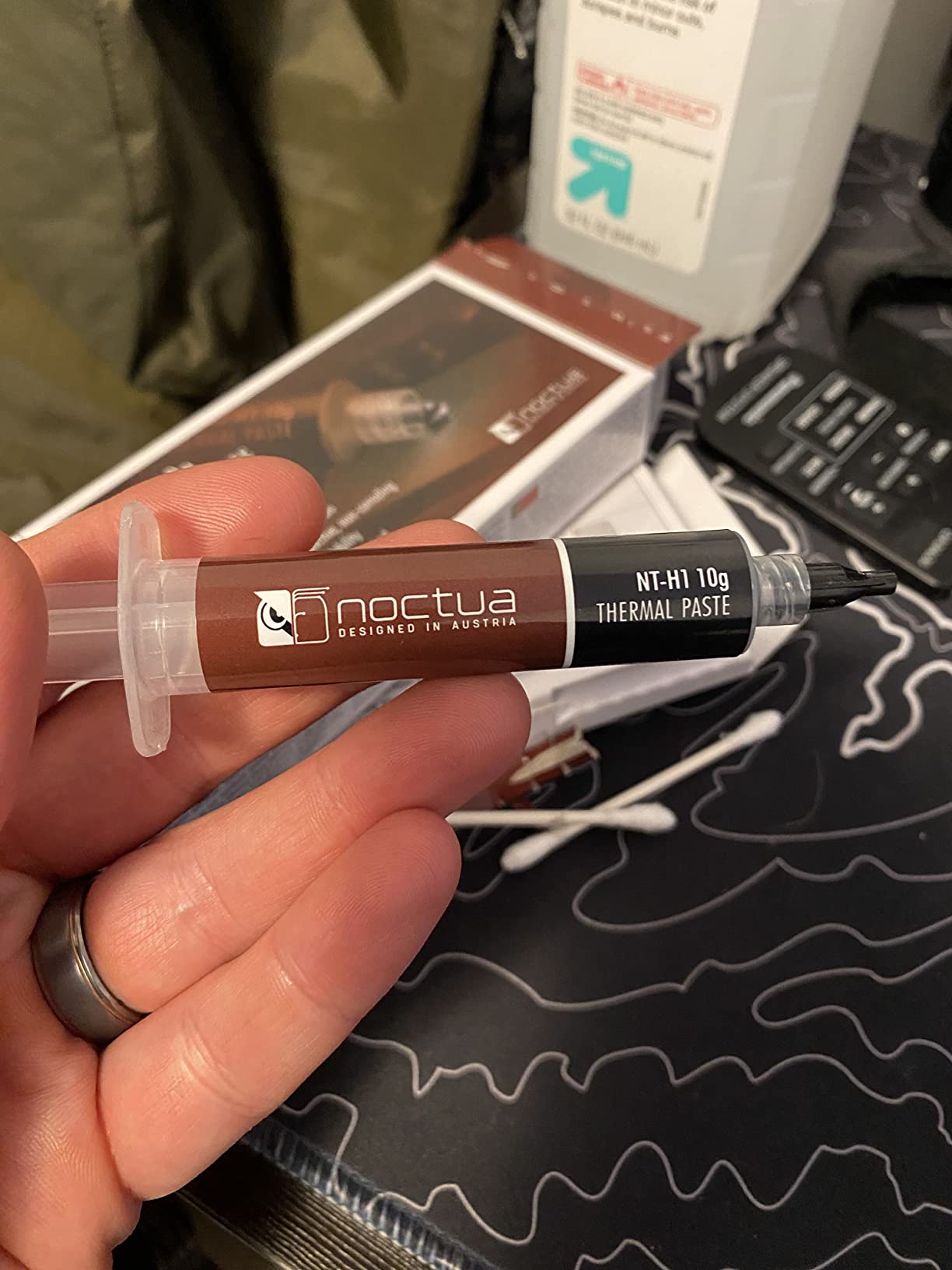 Noctua NT-H1 10g, High-Performance Thermal Paste | High-Performance, Easy to Apply and Clean, Good Long-term Stability, Extra-Large Syringe for 9-60 Applications customer photo 2