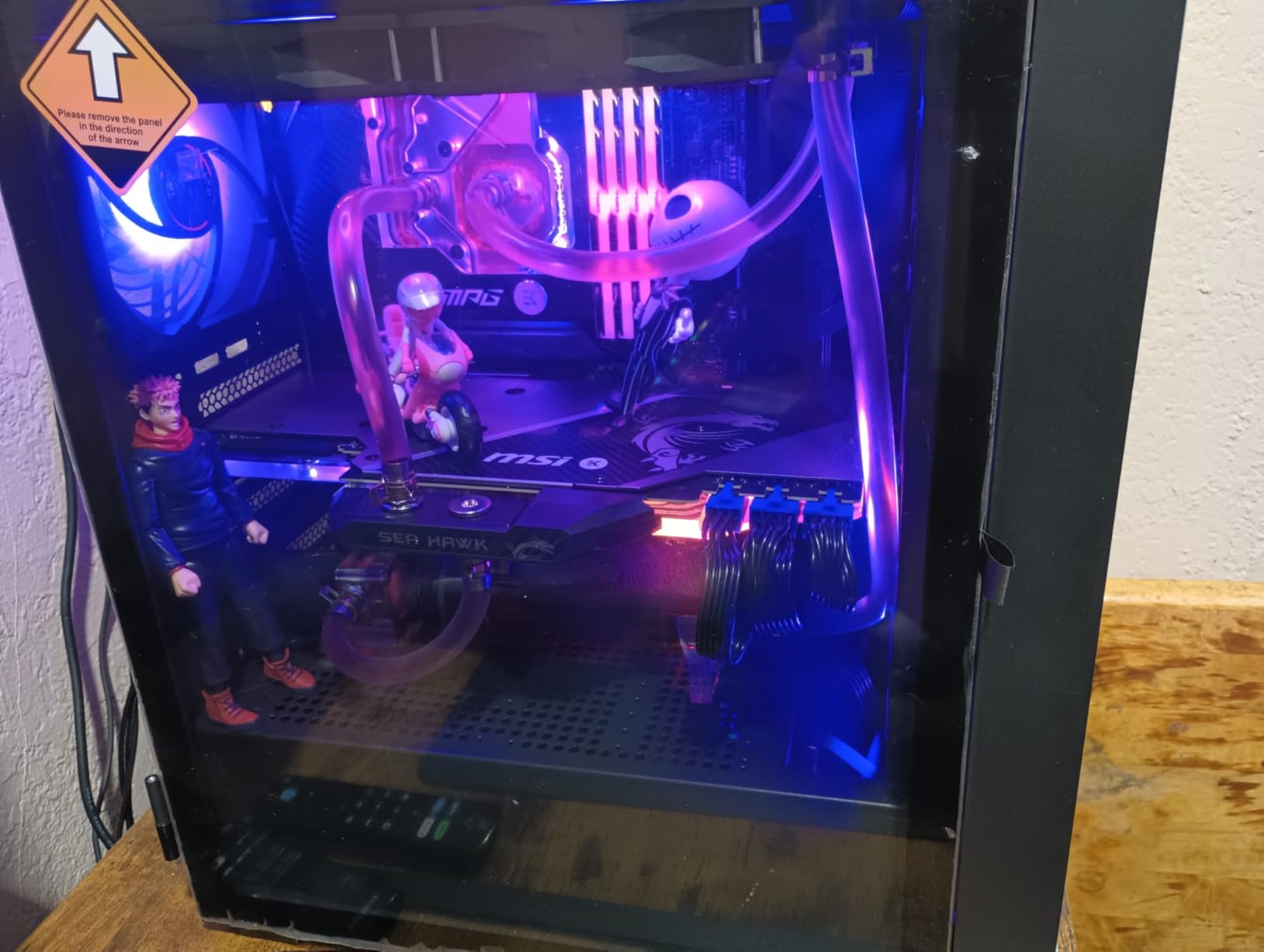 DIY 240mm Water Cooling Kit, DIY 240mm Cooler CPU/GPU Block Pump Reservoir with LED Fan Heat Sink Computer Water Cooling Connectors Kit, Liquid CPU Cooler Kit customer photo 2