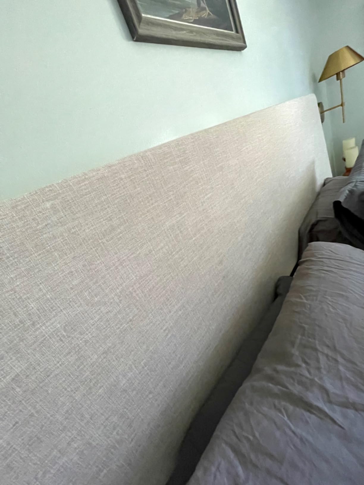 Modway Claire Linen Fabric Upholstered King and California King Headboard in Beige customer photo 1