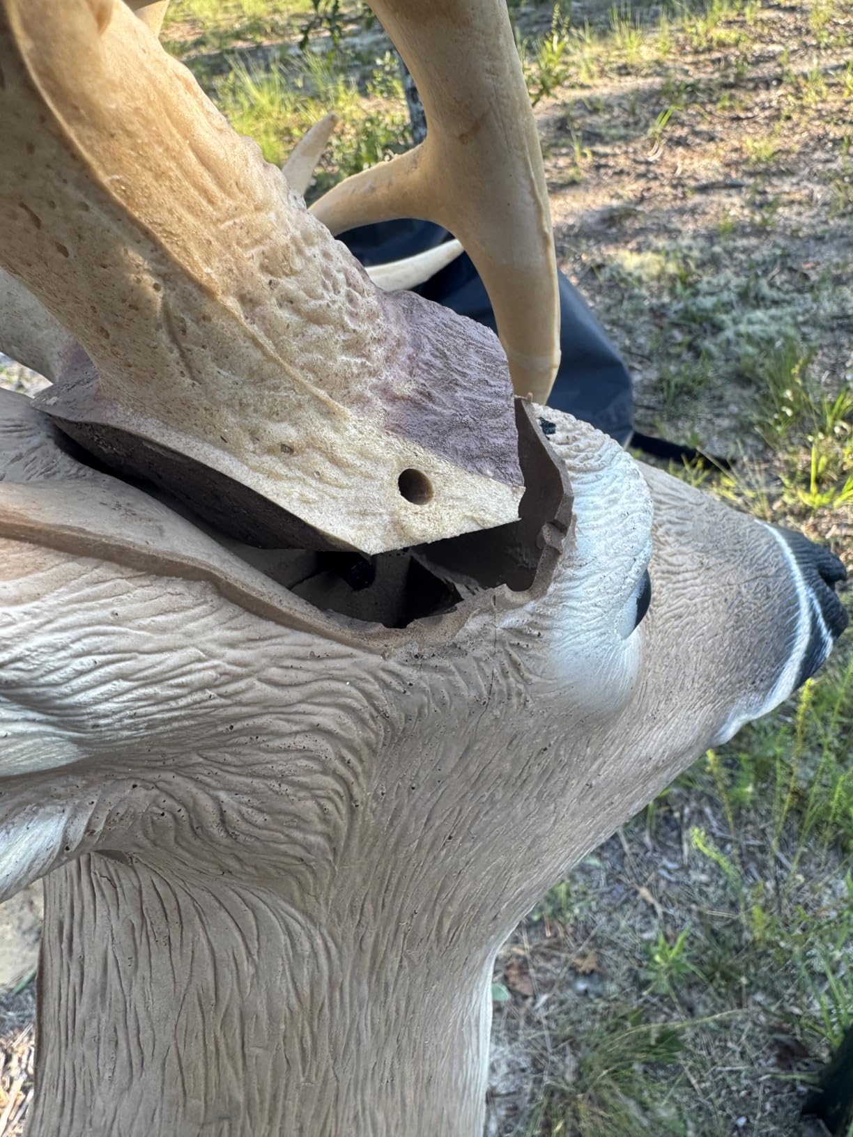 Rinehart Woodland Jimmy Big Tine 3D Archery Target customer photo 2