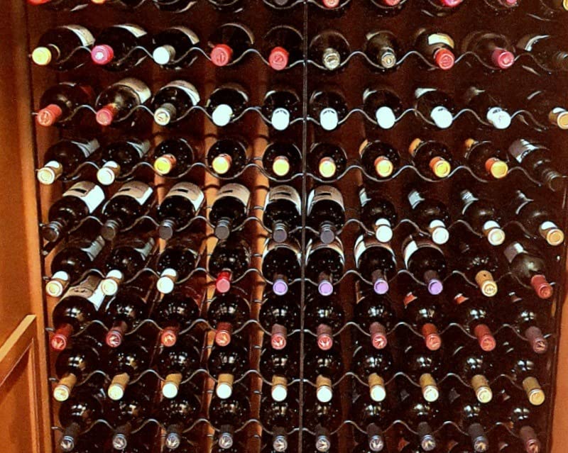 Sorbus Wine Rack Freestanding Floor - Wine Bottle Holder Holds 75 Bottles of Wine - 75 Bottle Capacity Wine Storage for Any Bar, Wine Cellar, Kitchen, Dining Room (New Improved Design) customer photo 1