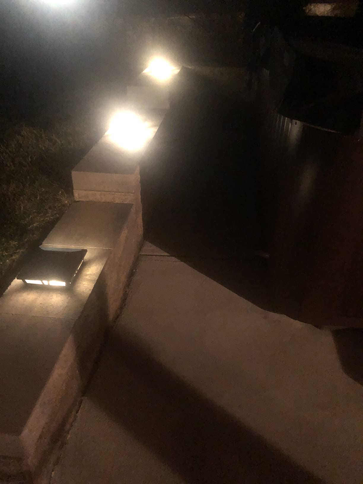 Classy Caps Oxford Solar Post Cap - Fits 6x6, 5.5x5.5, and 5x5 Deck & Fence Posts - Warm/Cool Light Color Modes - Black Cast Aluminum and Real Glass - Heavy-Duty customer photo 2