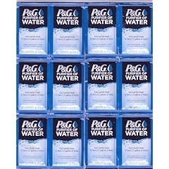 P&G Purifier of Water Portable Water Purifier Packets. Emergency Water Filter Purification Powder Packs for Camping, Hiking, Backpacking, Hunting, and Traveling. (12 Packets) customer photo 1