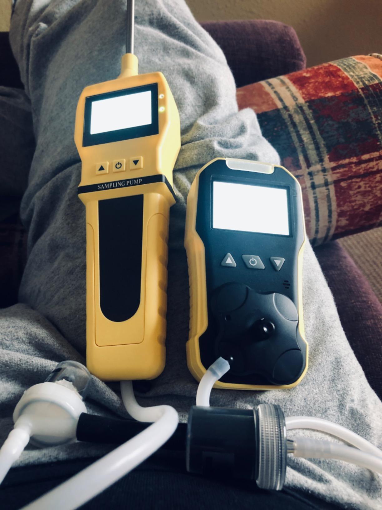 Basic Combustion Analyzer by Forensics | Flue Gas Analyzer | CO and O2 Sensor | COAF & EA | Water Trap, Particle and NOx Filters | USB Recharge | USA NIST Calibration | customer photo 1