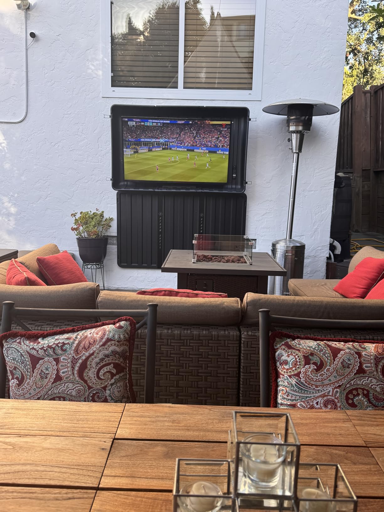 Storm Shell SS-65 Outdoor TV Enclosure, 56-65 inch, Black customer photo 1