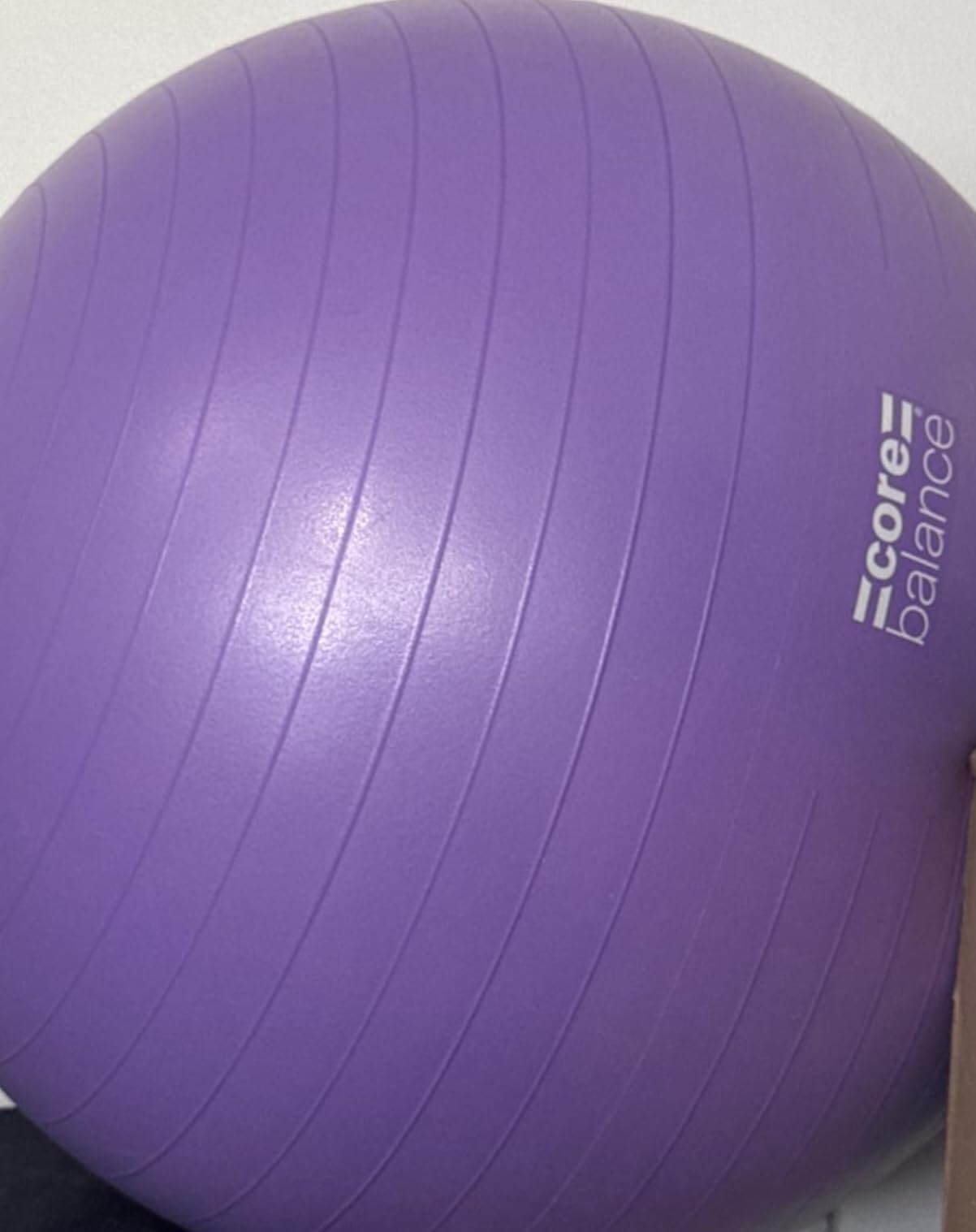 Core Balance Exercise Ball, Stability Ball for Yoga, Pilates and Fitness, Gym Ball for Home Gym and Office Chair, Training, Physical Therapy, Anti Burst, Pump Included, 55cm 65cm 75cm 85cm customer photo 1