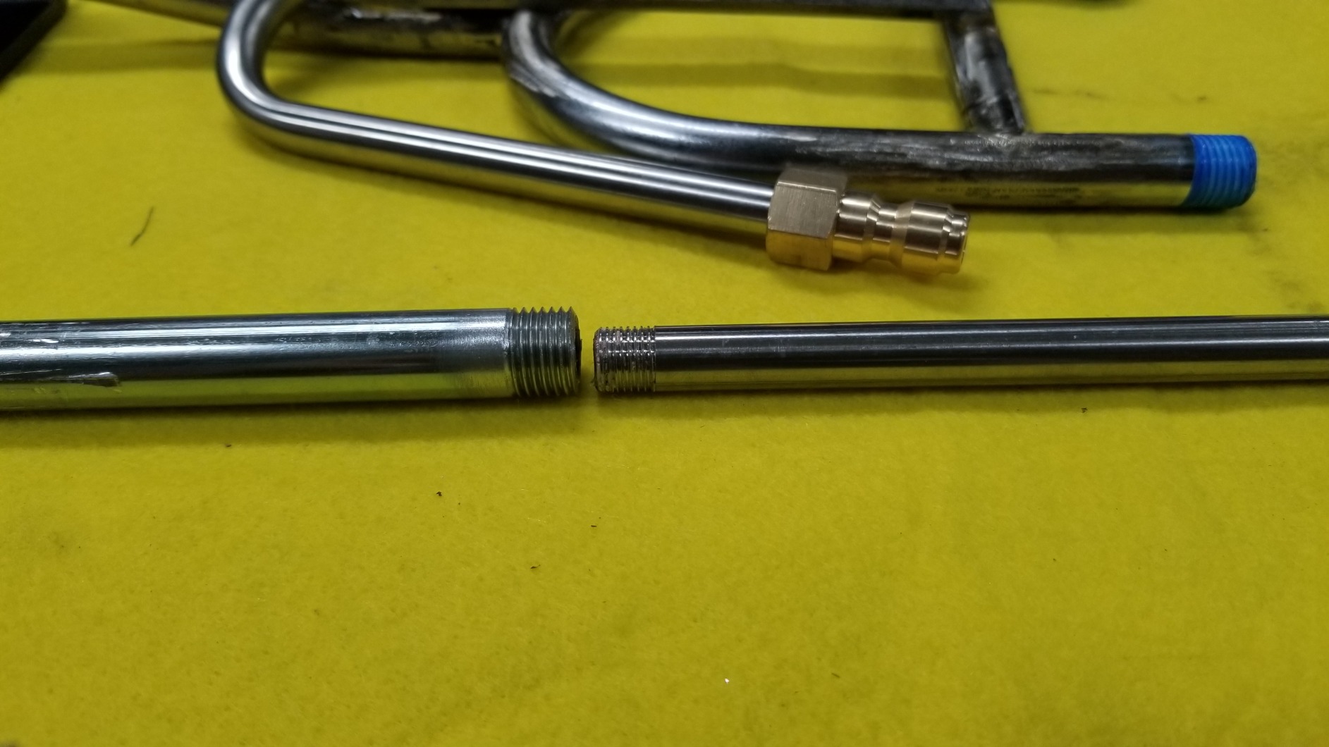 Pressure Washer Gutter Cleaner Attachment, Pressure Power Washer Gutter Cleaning, 4000 PSI, 13 Inch, 1/4 Quick Connect customer photo 2