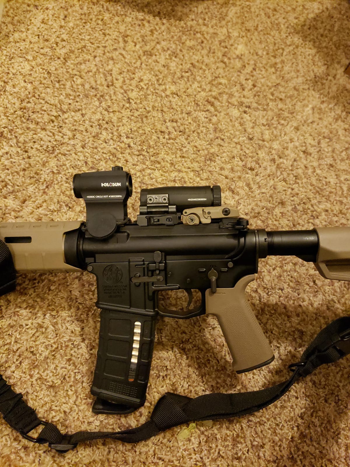 HOLOSUN Magnifier Series- 3X(HM3X) / 6X (HM6X) Flip-to-Side QD Mount customer photo 2