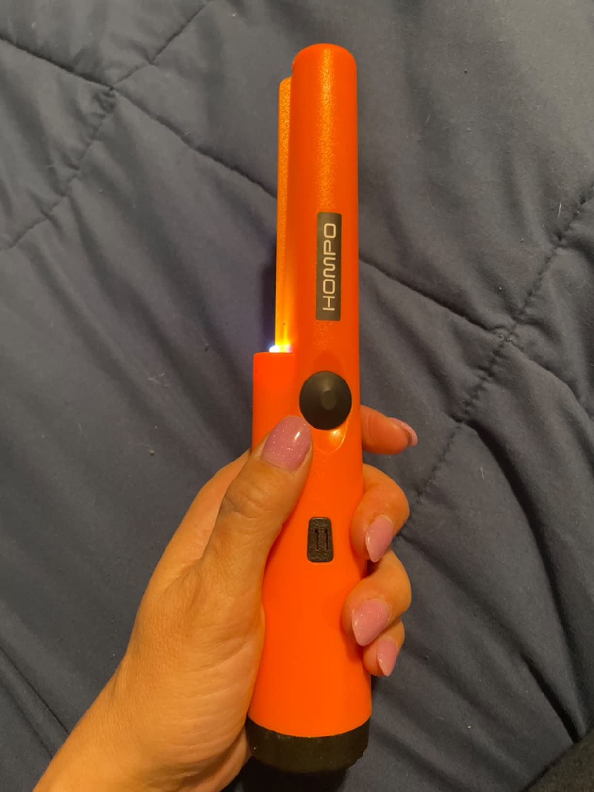 Metal Detector Pinpointer Fully Waterproof Handheld Wand customer photo 1