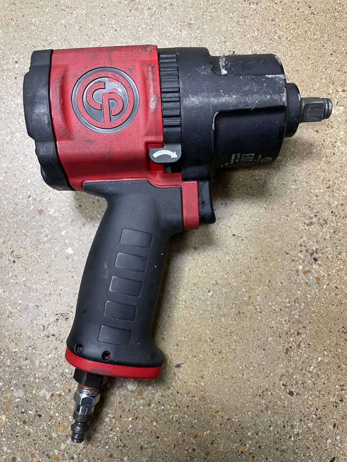 Chicago Pneumatic CP7748 1/2 Inch Air Impact Wrench, Red, Metal customer photo 2