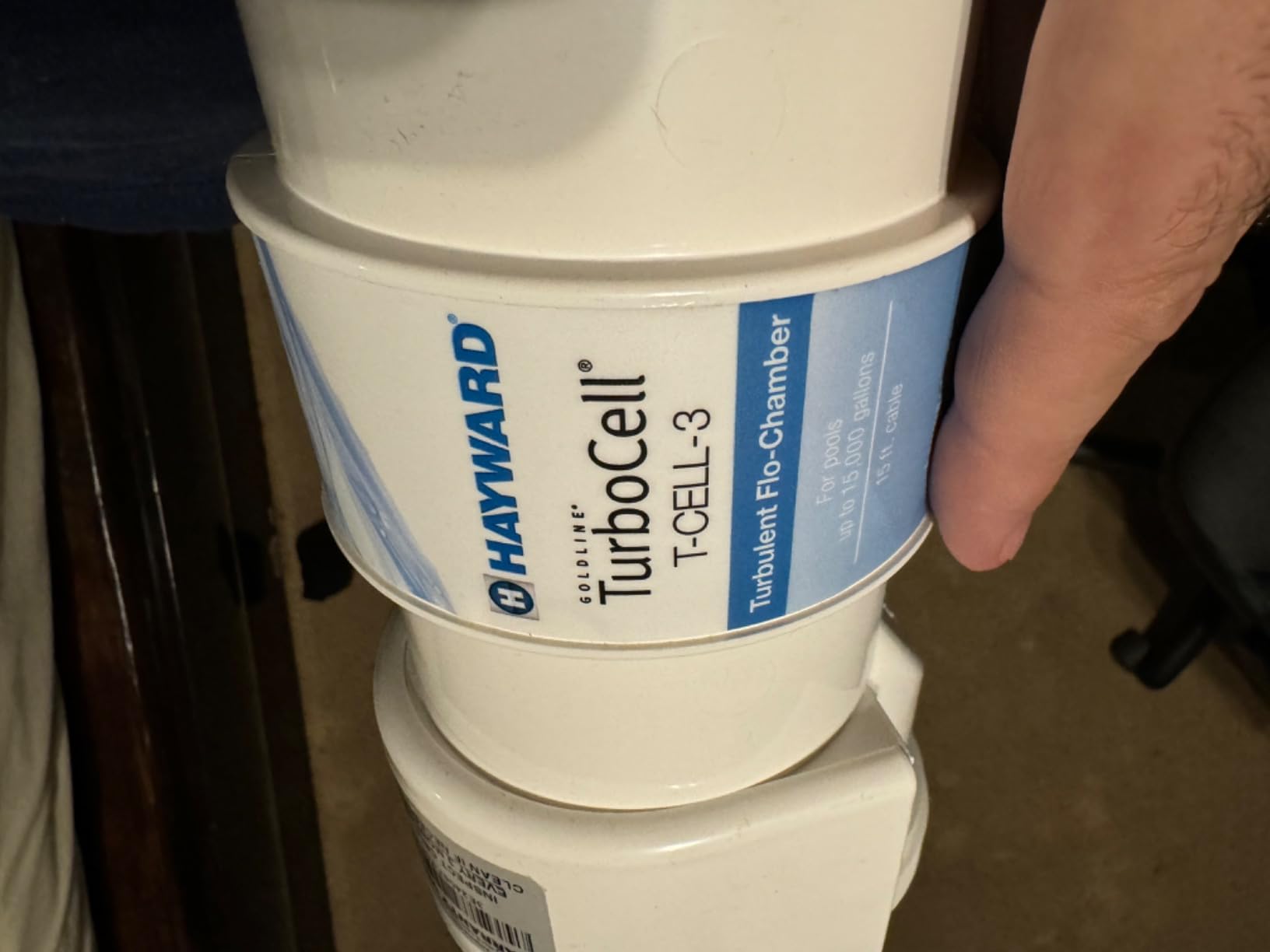 Hayward TurboCell Salt Cell for Pool Chlorination T-Cell-3 15,000 Gallons | W3T-CELL-3 Salt Chlorine Generator for In-Ground Pools T-3 Turbo Cell customer photo 2