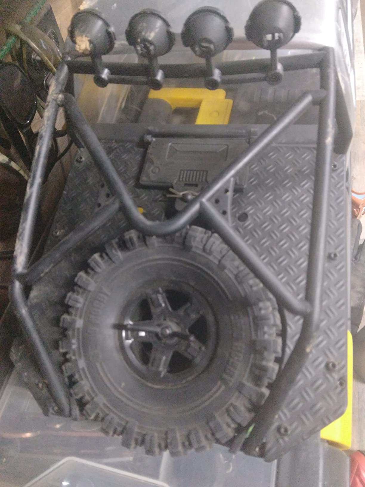 Cheerwing 1:10 Scale Rock Crawler 4WD Off-Road Remote Control Truck | 2.4Ghz, Brushed Motor, Waterproof ESC, 20-25km/h Speed, 7.2V 2500mAh, Large Hobby RC Car for Adults customer photo 2