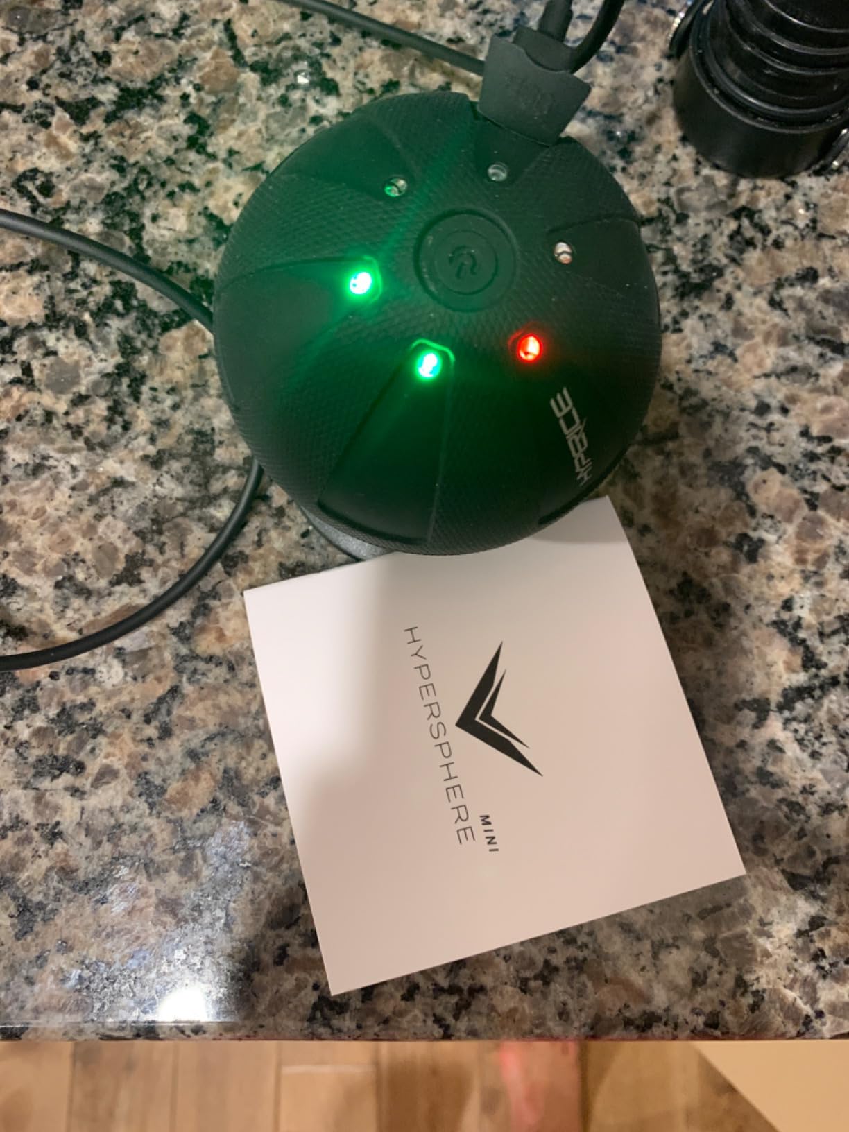 Hyperice Hypersphere Go Vibrating Ball Deep Tissue Massage Muscle Recovery | Myofascial Release for Trigger Points | Maintain Flexibility and Range of Motion | 3 Speeds | 2 Hour Battery Life | FSA-HSA customer photo 2
