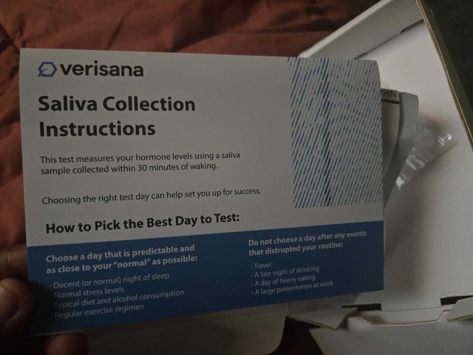 Female Hormone Test - Determine 5 Hormones for Women - Verisana customer photo 1