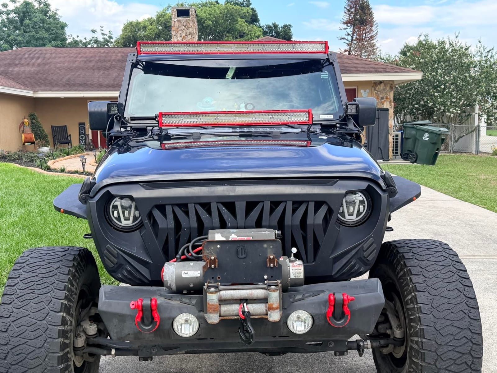 Nilight ZH408 52Inch 783W Curved Triple Row Flood Spot Combo Beam Led Bar 78000LM Driving Lights with 12AWG Heavy Duty 12V 5Pin Rocker Switch Wiring Harness Kit-1 Lead,waterproof customer photo 1