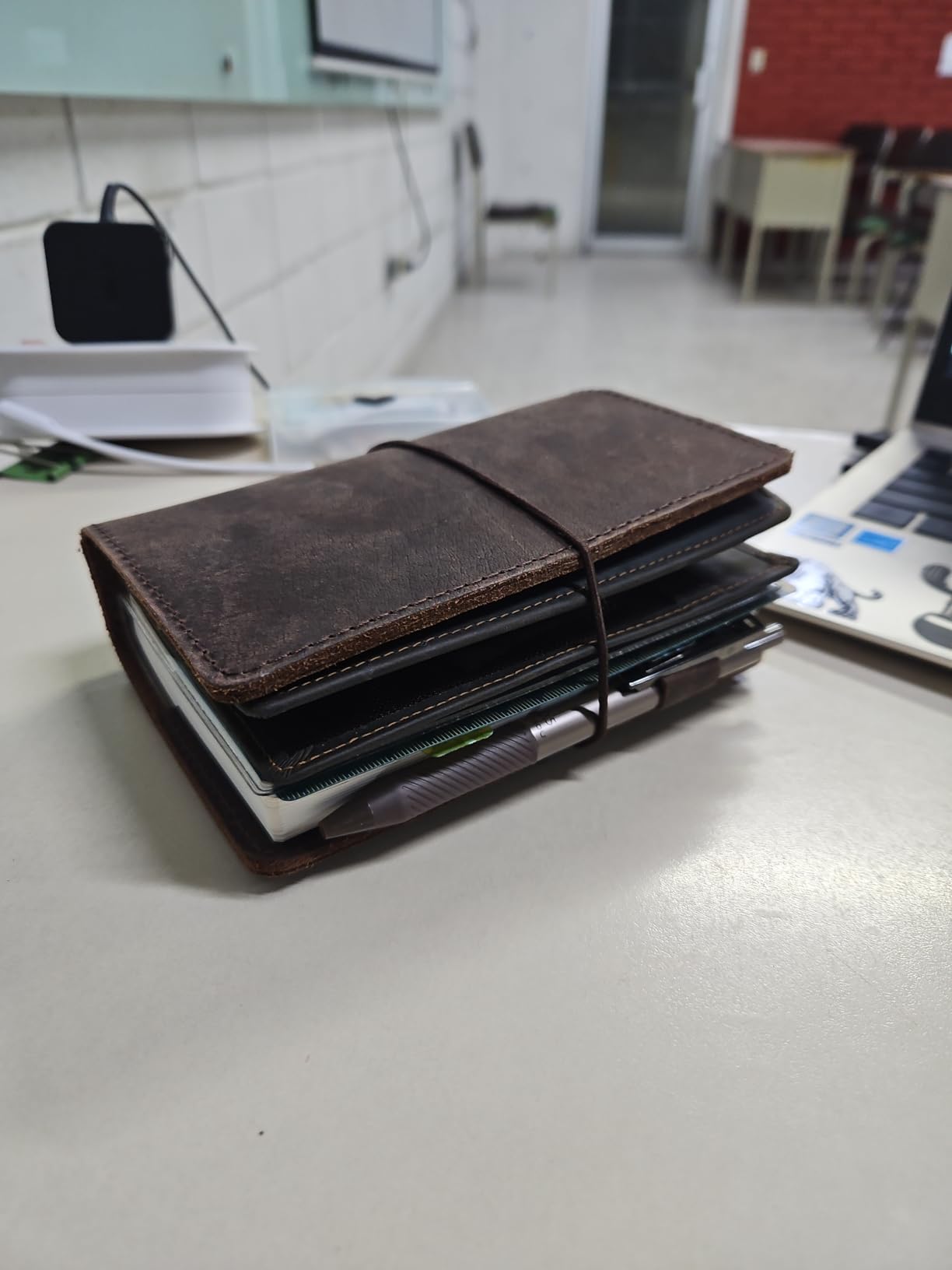 Polare Luxury RFID Blocking Leather Passport Holder Travel Wallet For Men and Women (Dark Brown) customer photo 2
