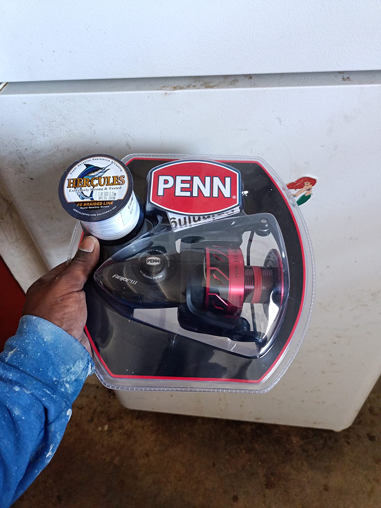 Penn Fierce III Spinning Inshore Fishing Reel, Size 2000 customer photo 2