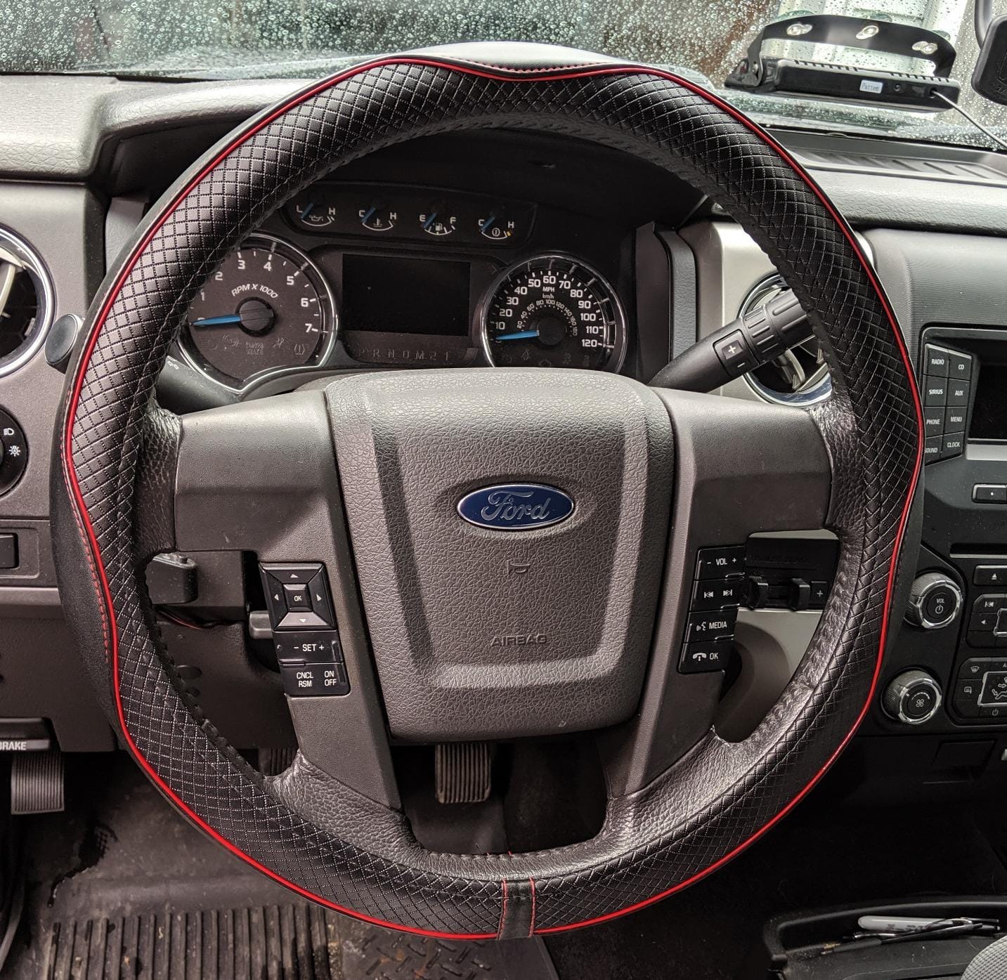 Valleycomfy Steering Wheel Covers Universal 15.75 inch - Genuine Leather | Breathable, Anti Slip & Odor Free customer photo 1