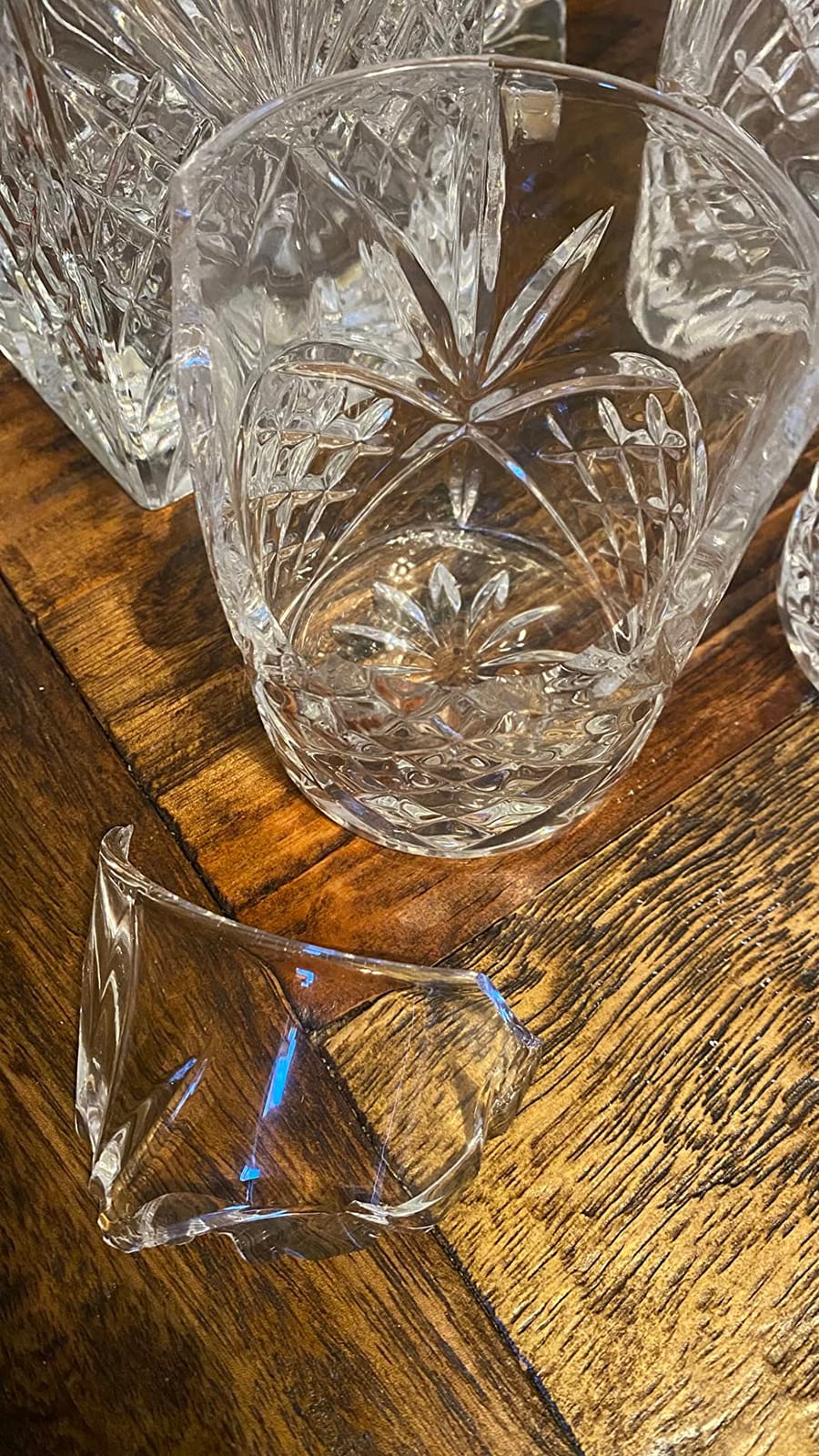 Godinger Whiskey Decanter and 6 Whiskey Glasses Bar set, for Liquor Scotch Bourbon Wine - Dublin Crystal Collection customer photo 1