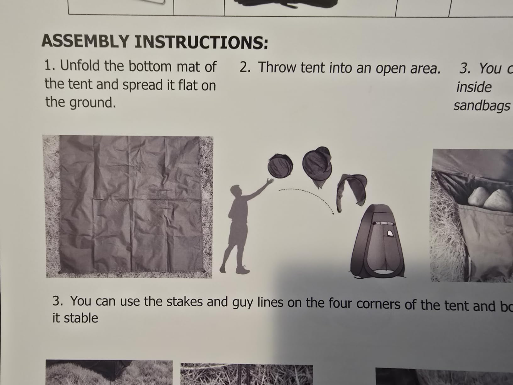 Wakeman Pop Up Changing Tent for Camping Shower customer photo 2
