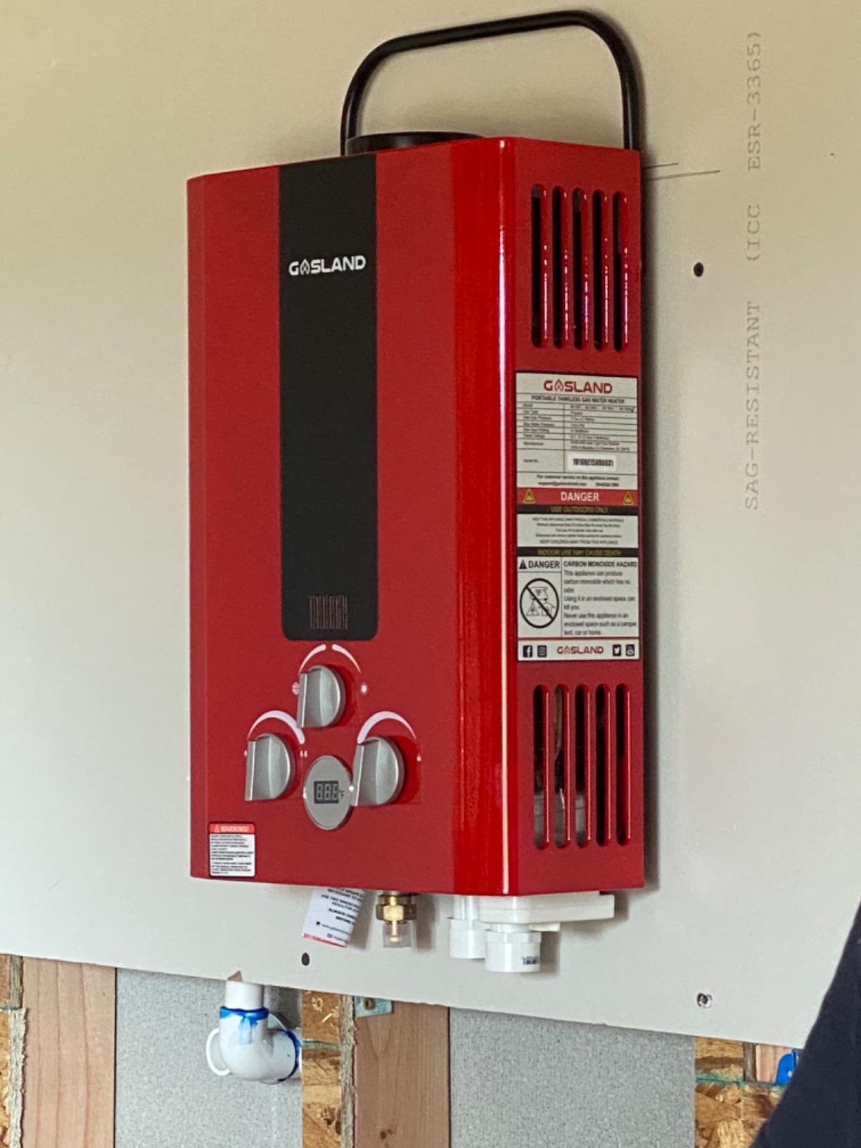 GASLAND BE158R Tankless Water Heater Propane | CSA Certified | 6L 1.58 GPM customer photo 1
