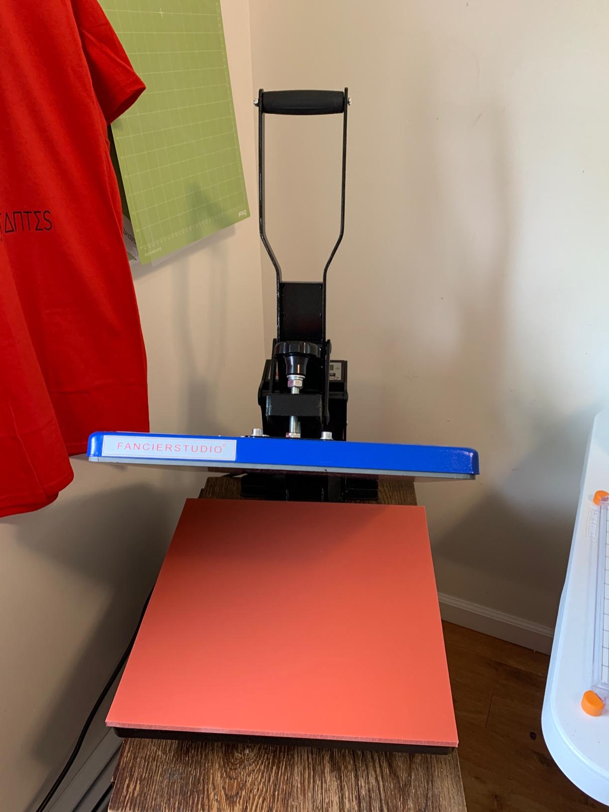 Fancierstudio 15x15 Sublimation Heat Press - New Model FS15x15A customer photo 1