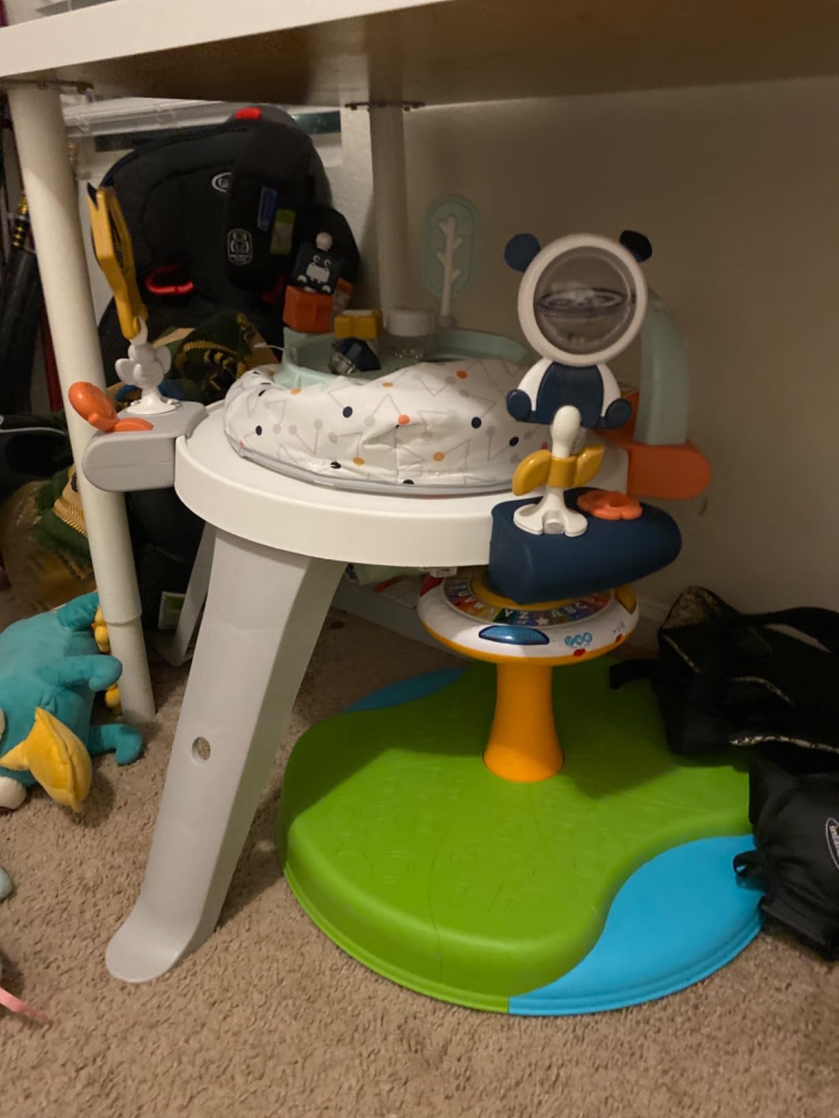 Fisher-Price Baby to Toddler Toy 3-in-1 Spin & Sort Activity Center and Play Table with 10+ Activities, Happy Dots customer photo 1
