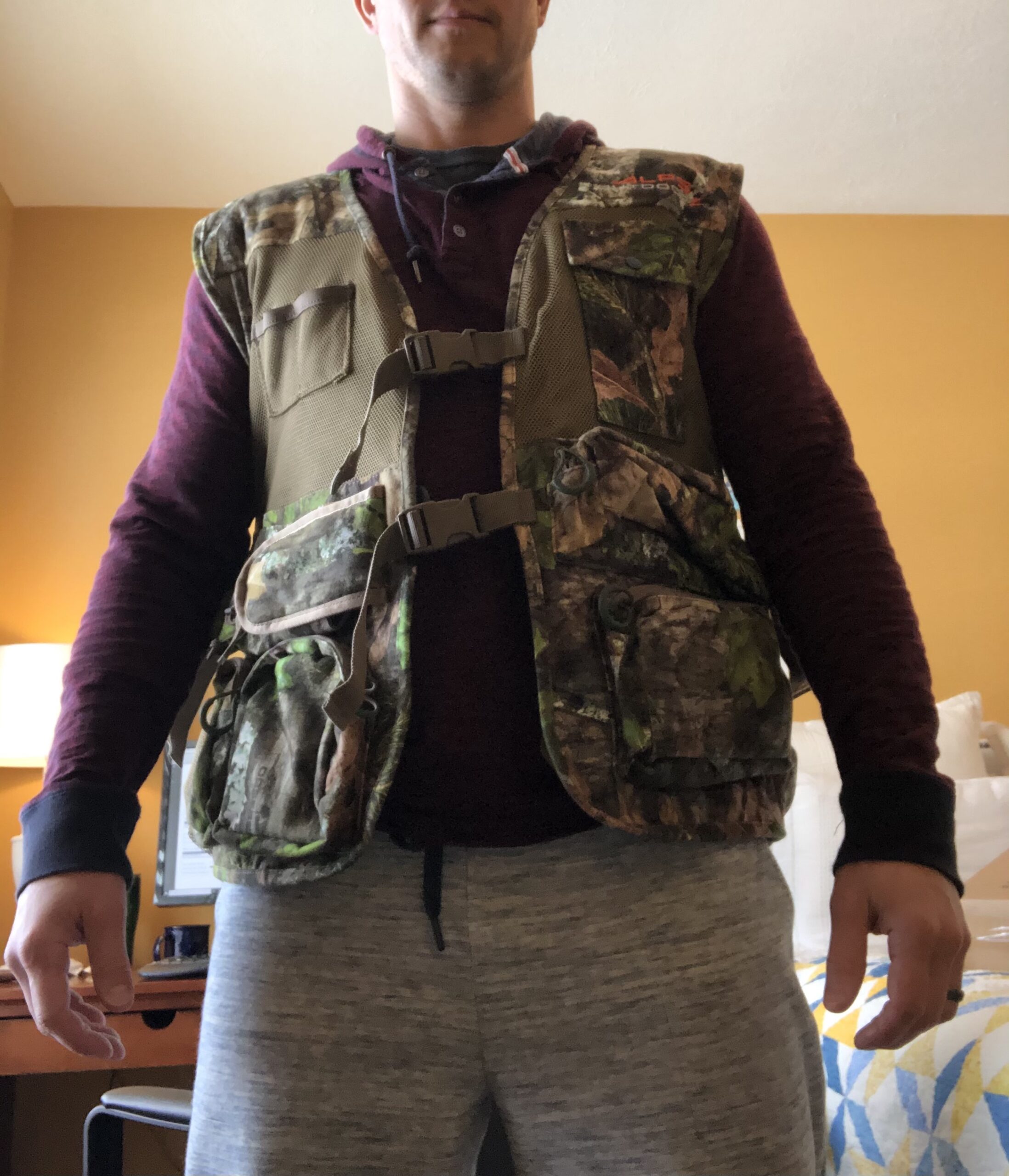ALPS OutdoorZ Super Elite 4.0 Camo Turkey Vest Featuring Removable Fold Away Seat, Game Bag, and Call and Striker Pockets customer photo 2