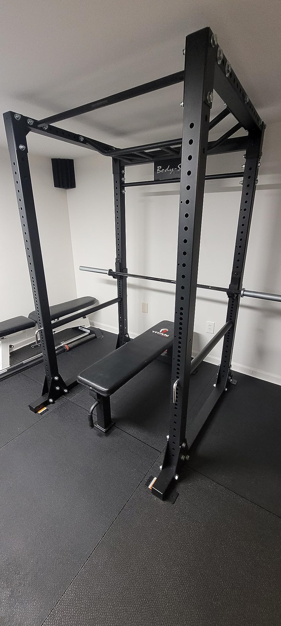 Body-Solid GPR400 Power Rack with 1000 Lb. Weight Capacity for Squats, Deadlifts, and Weightlifting Workout, Black customer photo 2