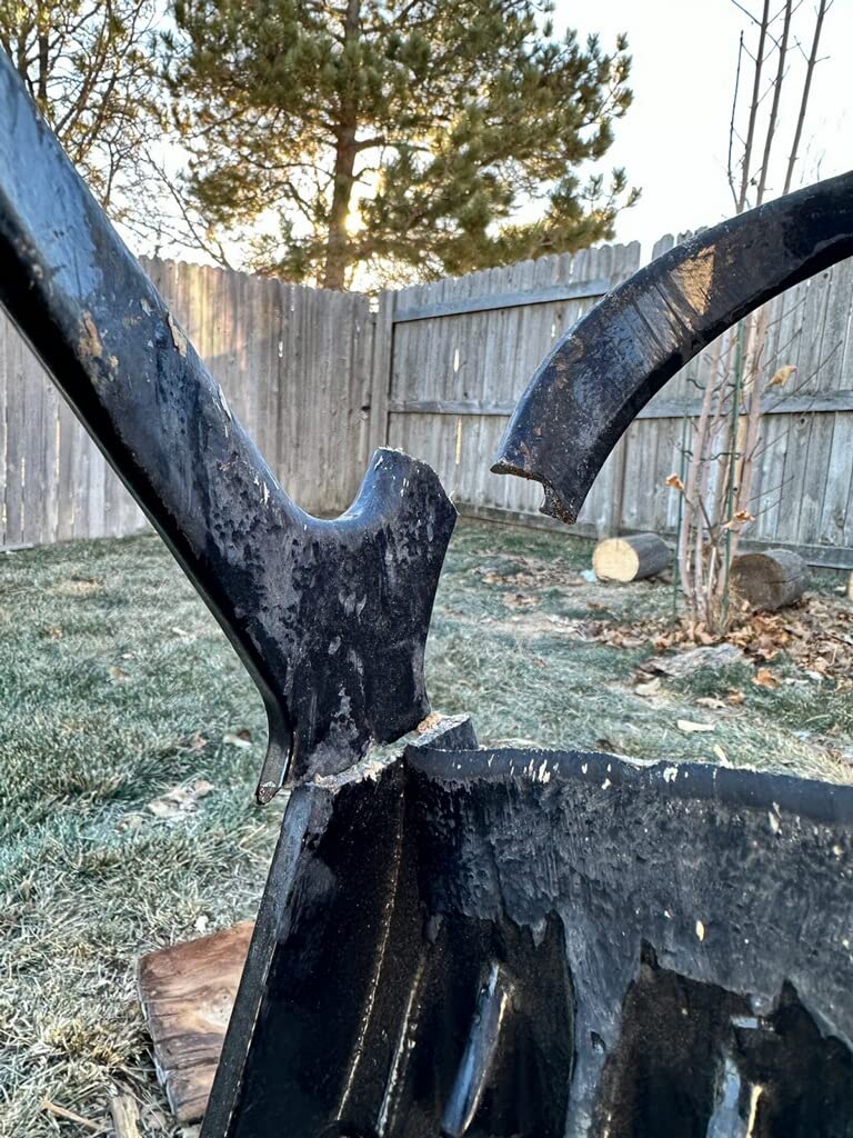 KABIN Kindle Quick Log Splitter - Manual Splitting Tool - Steel Wedge Point Splits Firewood Like A Boss Safely & Easily customer photo 2