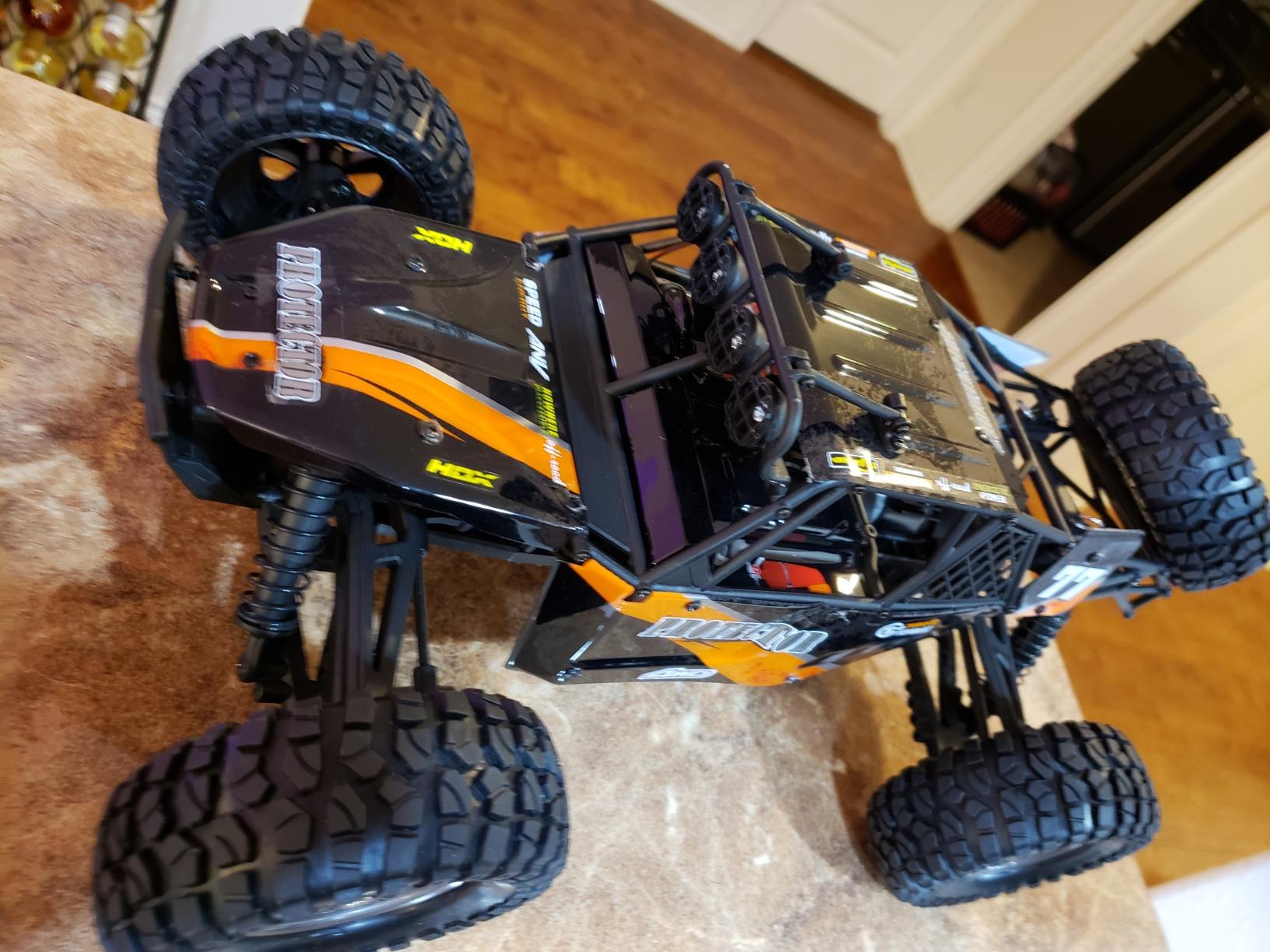 HAIBOXING 905 Protector 1:12 Scale RC Cars, Off-Road RC Buggy Hobby Grade | Aluminum Oil-Filled Shocks, Fast Remote Control Car 38 km/h, 2.4GHz Waterproof ESC, Perfect for Kids& Adults, Dual Batteries customer photo 2