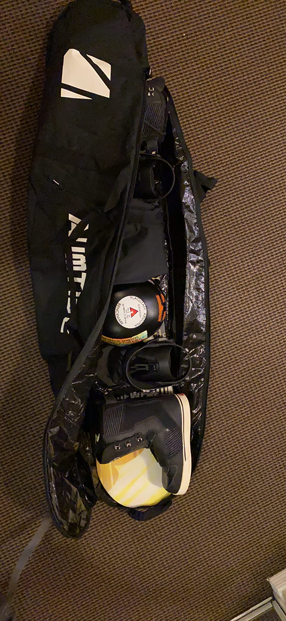 AUMTISC Padded Snowboard Bag for Air Travel, Snowboard Travel Bags for Flying with Gear Pockets customer photo 1